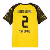 Dres Borussia Dortmund Yan Couto #2 Domaci 2025-26 Kratak Rukav